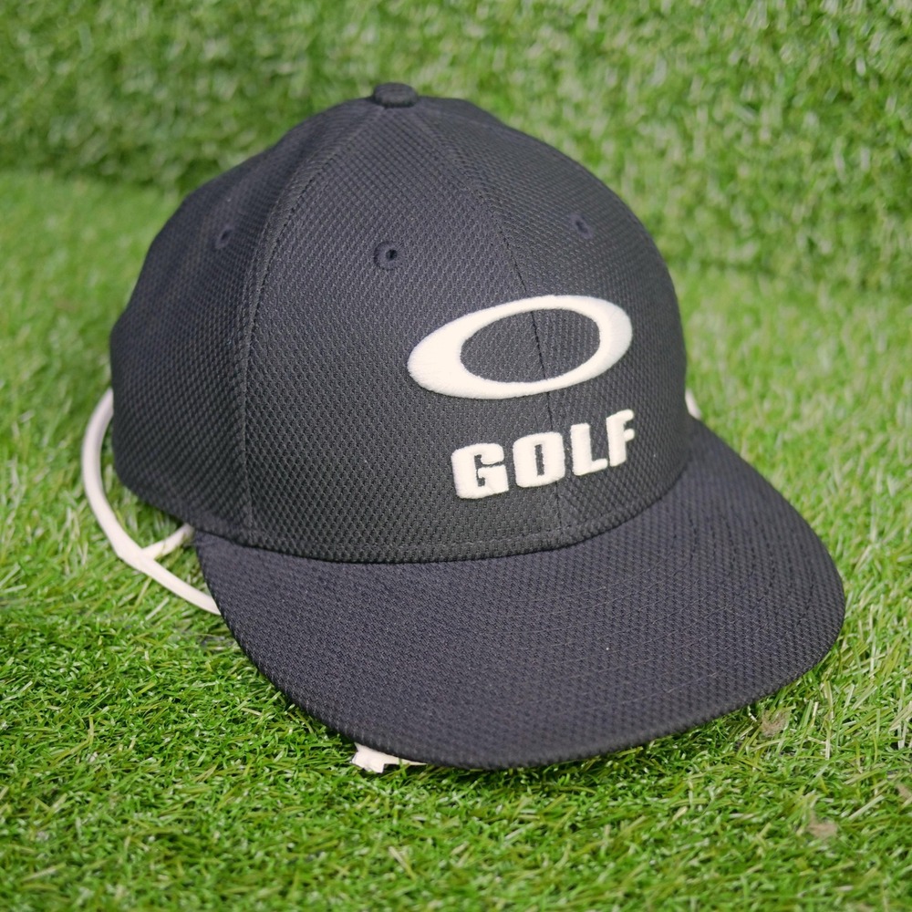Oakley Golf Hat Black New Era 9FIFTY Adjustable - Mens Size OSFM